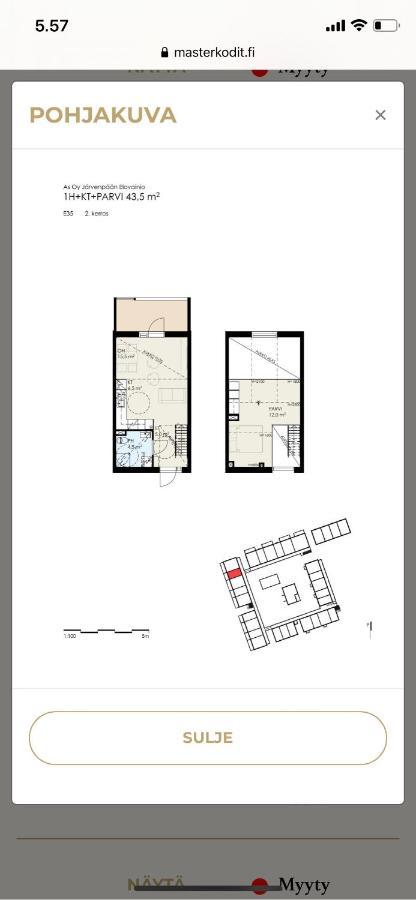 Ferienwohnung Rosmariini Järvenpää Exterior foto